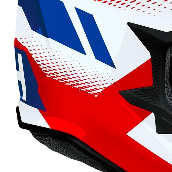 Airoh Wraaap Vision Rosso Blu Lucido