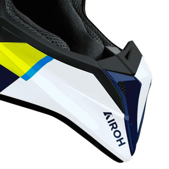 Airoh Wraaap Vision Giallo Blu Lucido