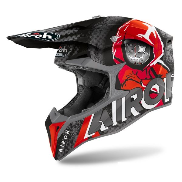 Cross Airoh Wraap Alien Red Matt