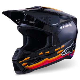 Cross Alpinestars S-M3 Force nero lucido