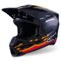 Casque Cross Alpinestars S-M3 Force nero lucido