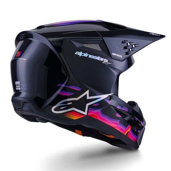 Alpinestars S-M3 Force nero lucido