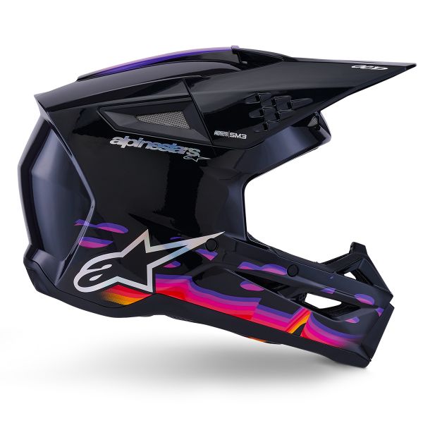 Alpinestars S-M3 Force nero lucido