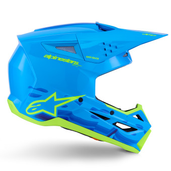 Alpinestars S-M3 Force Ciano Lucido