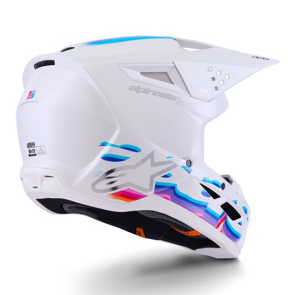 Alpinestars S-M3 Force Bianco Lucido