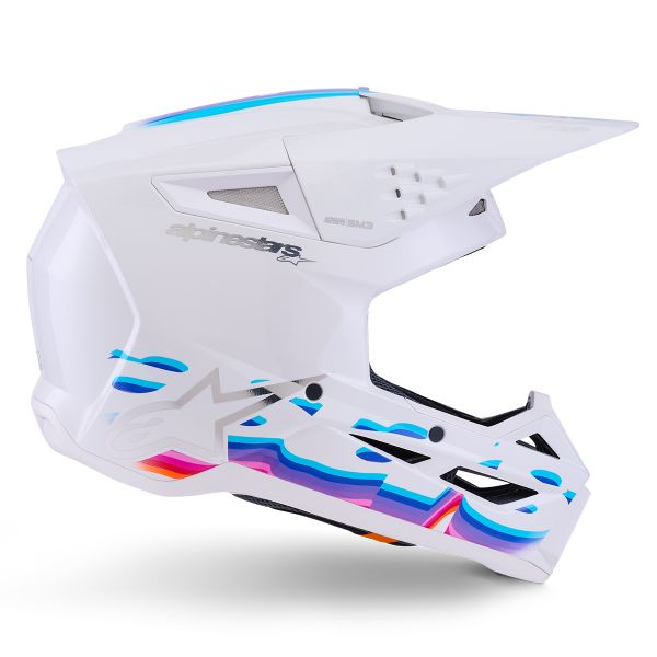 Alpinestars S-M3 Force Bianco Lucido