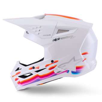 Alpinestars S-M3 Force Bianco Lucido