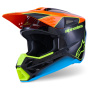 Casque Cross Alpinestars S-M3 Fray Black Orange Yellow FL G