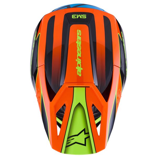 Alpinestars S-M3 Fray Black Orange Yellow FL G