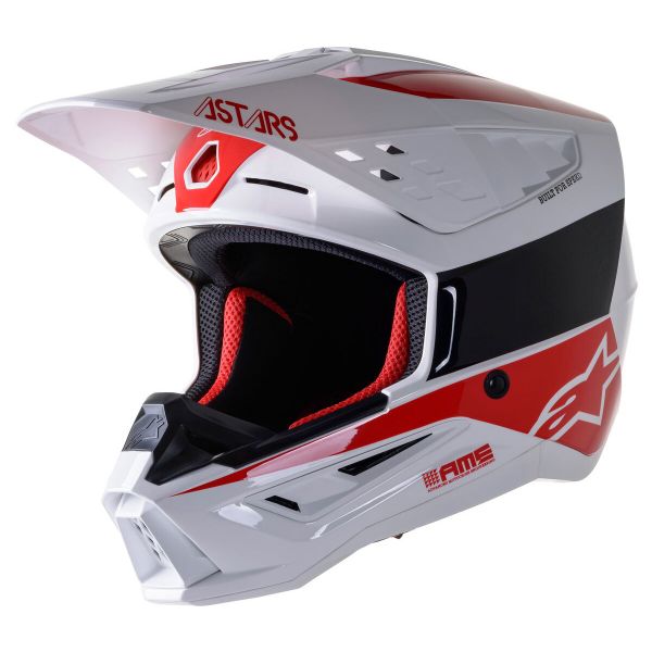 Cross Alpinestars S-M5 Legame Bianco Rosso Cross Alpinestars S-M5 Legame Bianco Rosso