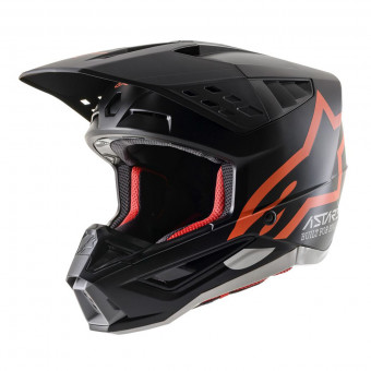 Casque Cross Alpinestars S-M5 Compass ECE Orange Fluo Matt Casque Cross Alpinestars S-M5 Compass ECE Orange Fluo Matt