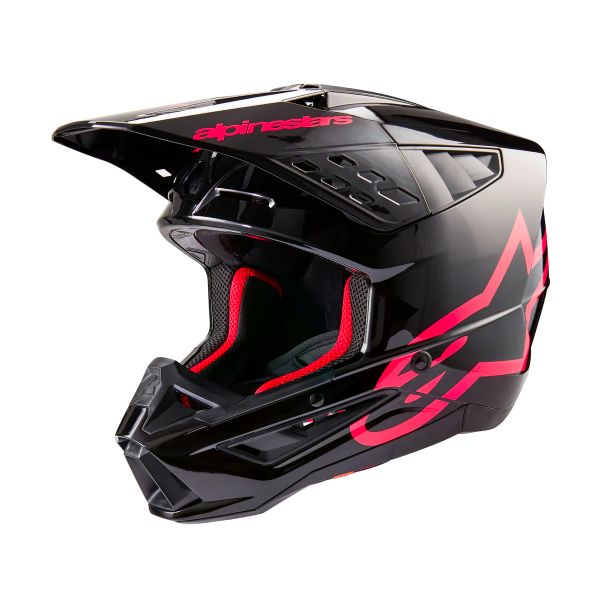 Cross Alpinestars S-M5 Corpo Nero Rosa Diva Cross Alpinestars S-M5 Corpo Nero Rosa Diva