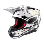 Casque Cross Alpinestars S-M5 Mineral Cool Grey Grigio scuro