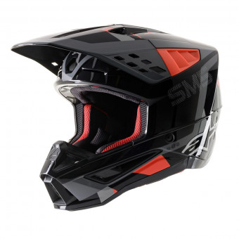 Cross Alpinestars S-M5 Rover ECE Red Fluo Gray Camo