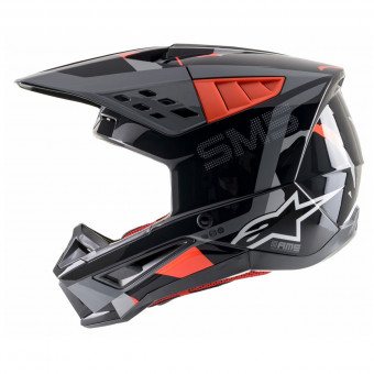 Alpinestars S-M5 Rover ECE Red Fluo Gray Camo