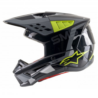 Alpinestars S-M5 Rover ECE Yellow Fluo Gray Camo
