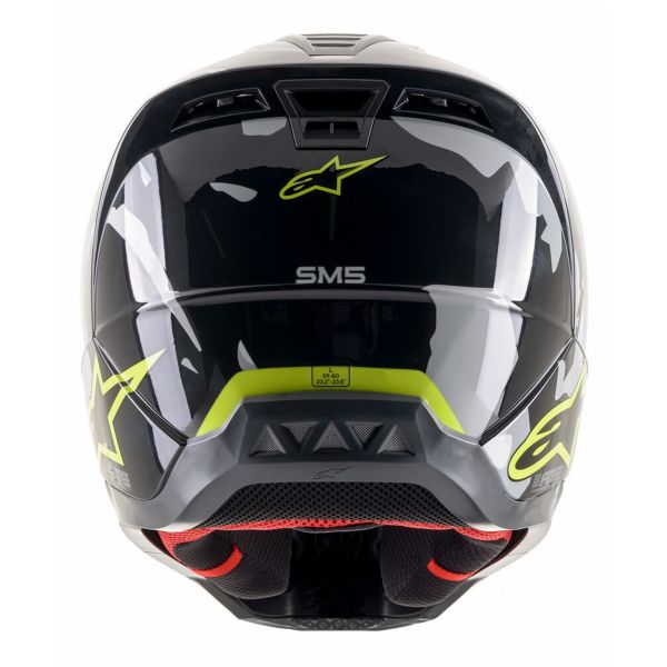Alpinestars S-M5 Rover ECE Yellow Fluo Gray Camo