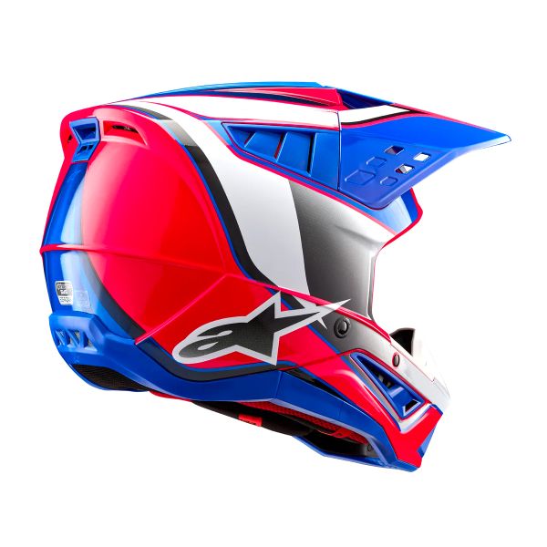 Alpinestars S-M5 Vela Bianco Diva Rosa Smalto Blu