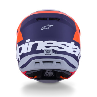 Alpinestars S-M7 Core Arancione Blu Opaco