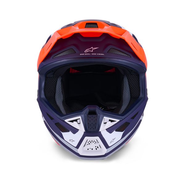 Alpinestars S-M7 Core Arancione Blu Opaco