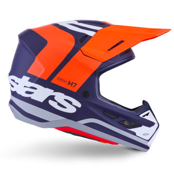 Alpinestars S-M7 Core Arancione Blu Opaco