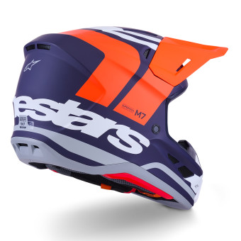 Alpinestars S-M7 Core Arancione Blu Opaco