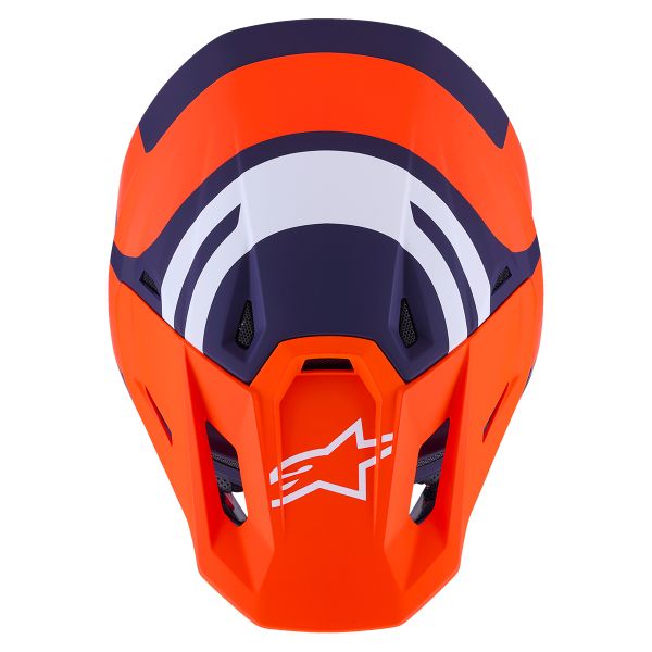 Alpinestars S-M7 Core Arancione Blu Opaco