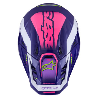 Alpinestars S-M7 Deed Viola Rosa Lucido