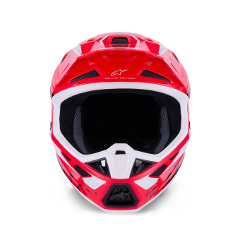 Alpinestars S-M7 Deed Rosso Nero Bianco Lucido