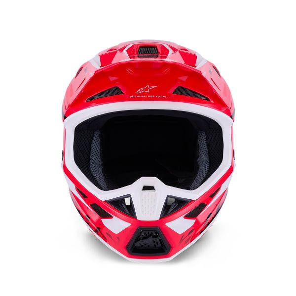 Alpinestars S-M7 Deed Rosso Nero Bianco Lucido