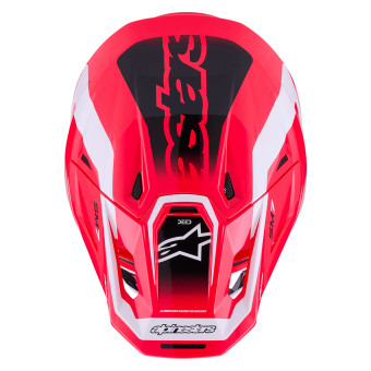 Alpinestars S-M7 Deed Rosso Nero Bianco Lucido