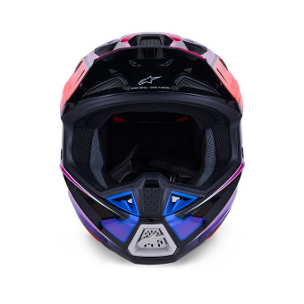 Alpinestars S-M7 Fusibile Blu Viola Rosa Lucido