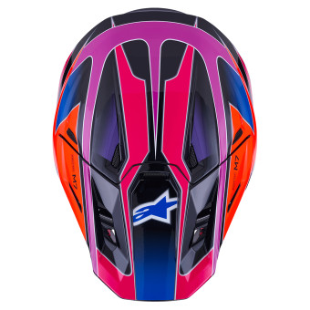 Alpinestars S-M7 Fusibile Blu Viola Rosa Lucido