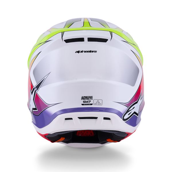 Alpinestars S-M7 Fusibile Giallo Fluo Viola Lucido