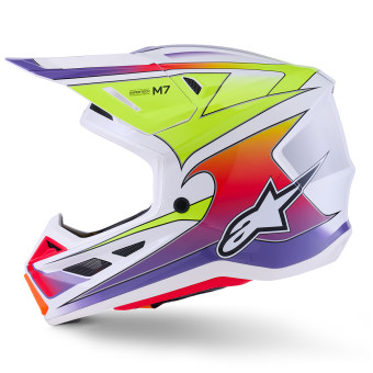 Alpinestars S-M7 Fusibile Giallo Fluo Viola Lucido