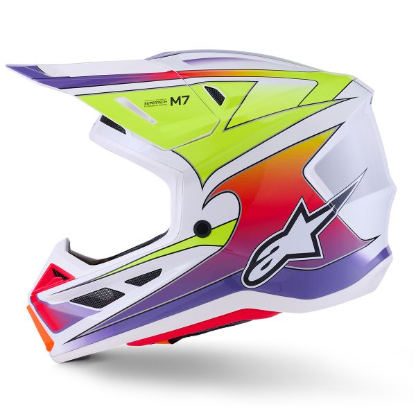 Alpinestars S-M7 Fusibile Giallo Fluo Viola Lucido