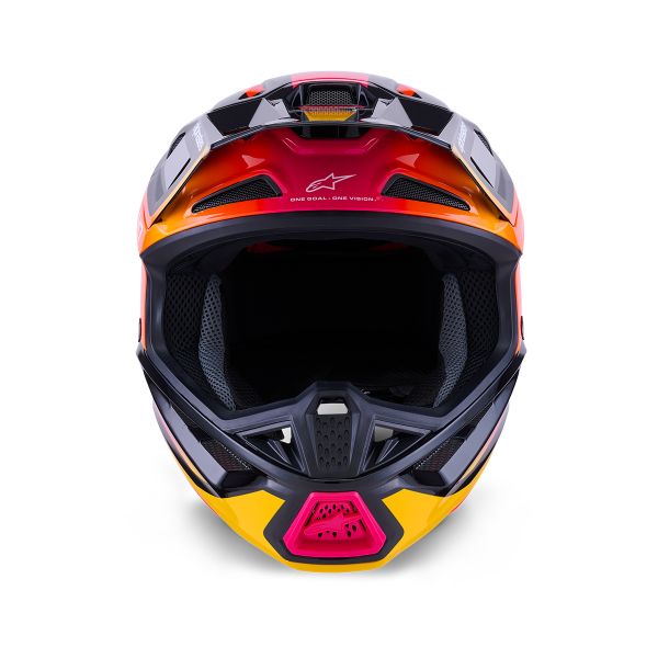 Alpinestars S-M7 Aumento Nero Giallo Rosa Lucido