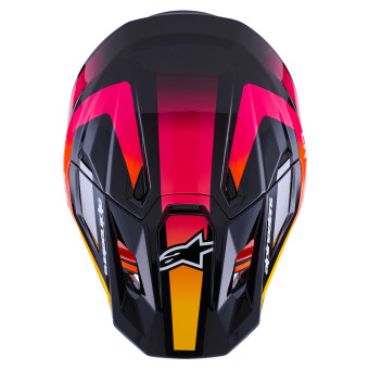 Alpinestars S-M7 Aumento Nero Giallo Rosa Lucido