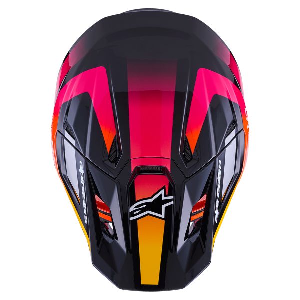Alpinestars S-M7 Aumento Nero Giallo Rosa Lucido