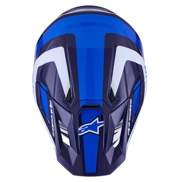 Alpinestars S-M7 Blu Bianco Lucido