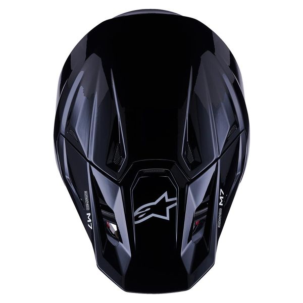 Alpinestars S-M7 Nero solido lucido