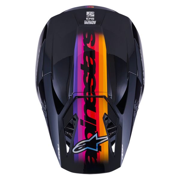 Alpinestars S-M7 Nero solido lucido