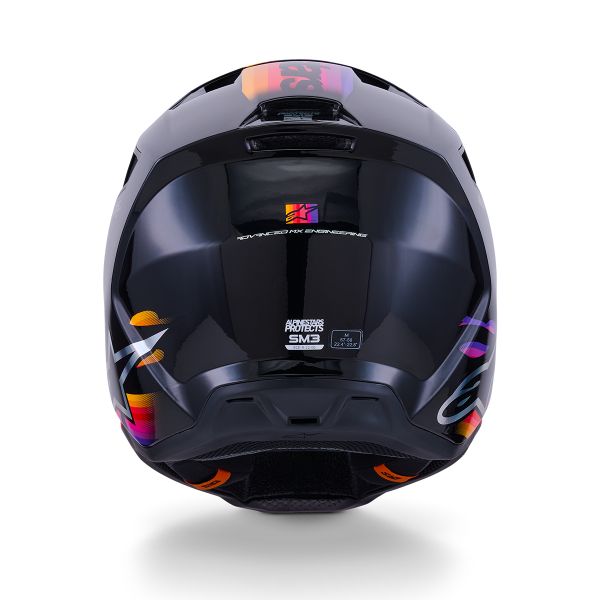 Alpinestars S-M7 Nero solido lucido