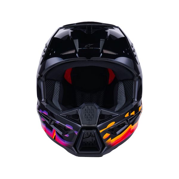 Alpinestars S-M7 Nero solido lucido