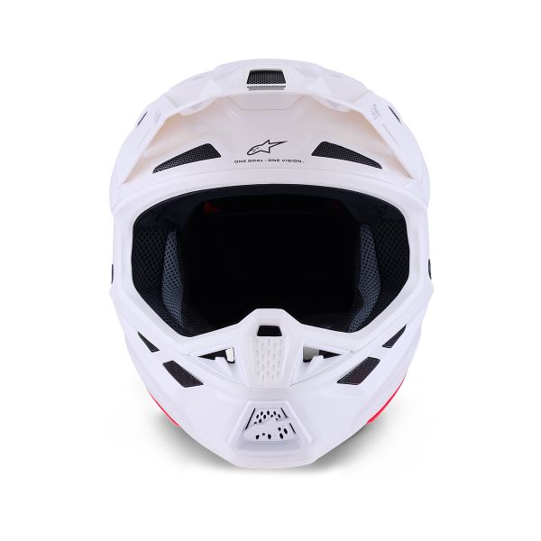 Alpinestars S-M7 Bianco solido lucido