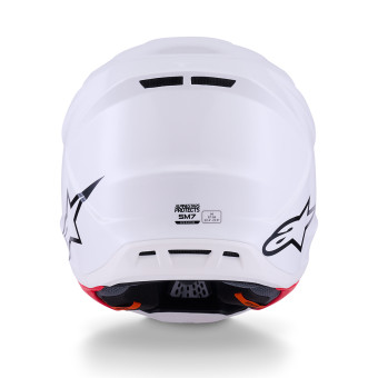 Alpinestars S-M7 Bianco solido lucido