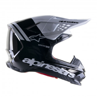 Alpinestars S-M8 Radium 2 Black White