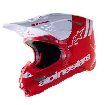Cross Alpinestars S-M8 Radium 2 Bright Red White