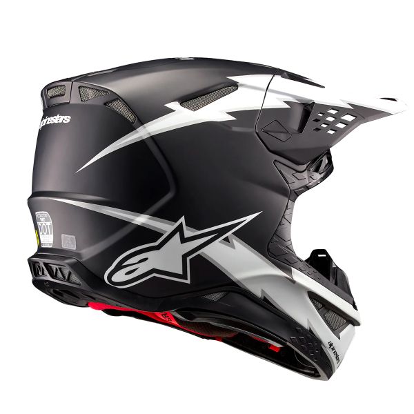Alpinestars Supertech S-M10 Ampress Nero Bianco Materasso