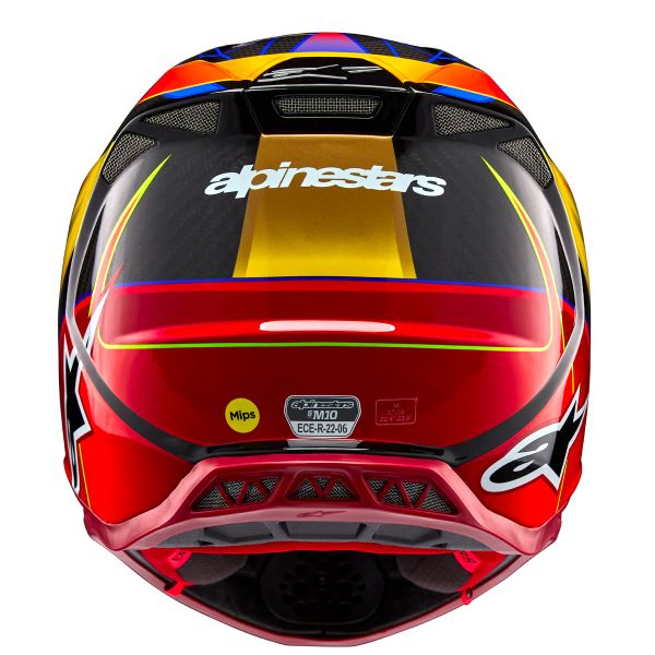 Alpinestars Supertech S-M10 Era Oro Giallo Rio Rosso